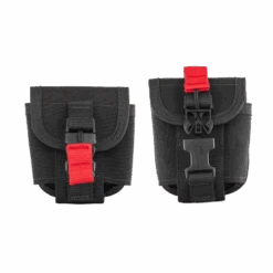 12lb QR Weight Pocket Set -Aqua Lung Diving Shop 12 lb qr weight pocket ac3210 dual front view