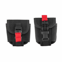 Dive Rite BP/W Single Tank Package 23 Dive Rite BP/W Single Tank Package -Aqua Lung Diving Shop 12 lb qr weight pocket ac3210 dual front view 5