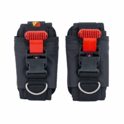 20lb QR Weight Pocket Set -Aqua Lung Diving Shop 20 lb qb weight pockets ac3220 pair view