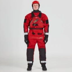 NRS Extreme SAR GTX Dry Suit 20 NRS Extreme SAR GTX Dry Suit -Aqua Lung Diving Shop 22529 04 red model frontpfd 111021 2000x2000