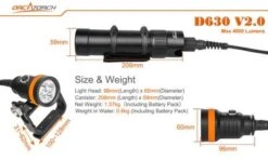 D630 V2.0 Canister Light -Aqua Lung Diving Shop 2rw5lkpc