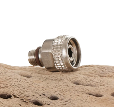 3/8"-24 MALE - 9/16"-18 INSERT FEMALE, LOW PRESSURE ADAPTER 3 3/8"-24 MALE - 9/16"-18 INSERT FEMALE, LOW PRESSURE ADAPTER