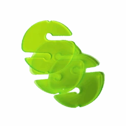 3 Cookies (Non-Directional Markers) Transparent Green