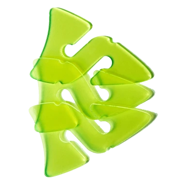 3 Line Arrows Transparent Green 3 3 Line Arrows Transparent Green