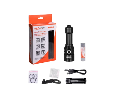 D570 1000 Lumen Light With Laser Pointer 5 D570 1000 Lumen Light With Laser Pointer - Image 3