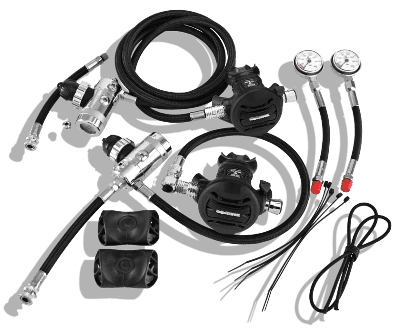 Sidemount Regulator Kit 3 Sidemount Regulator Kit