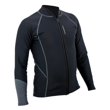 AQ-Tec Men's Long Sleeve Zippered Shirt- Disconitnued 6 AQ-Tec Men's Long Sleeve Zippered Shirt- Disconitnued - Image 4