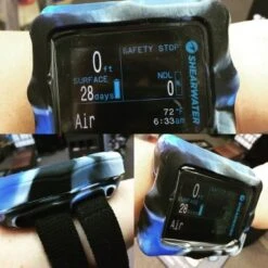 Silicone Protective Cover For Perdix Computers -Aqua Lung Diving Shop camo hand live 3
