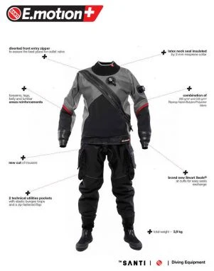 E.Motion Plus Drysuit 6 E.Motion Plus Drysuit - Image 4