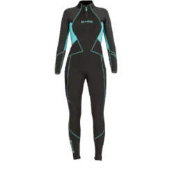 BARE Evoke 5mm Women's Wetsuit -Aqua Lung Diving Shop evoke 002493 blue.front