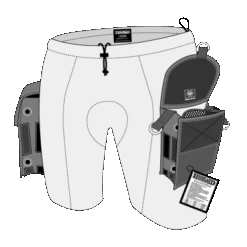 Highland Neoprene Pocket Shorts -Aqua Lung Diving Shop hl101 neoprene pocket shorts 2 1