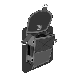 Highland Glue-On Thigh Pocket 6 Highland Glue-On Thigh Pocket -Aqua Lung Diving Shop hl106 highland glue on thigh pocket 2