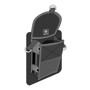 Highland Glue-On Thigh Pocket 4 Highland Glue-On Thigh Pocket - Image 2