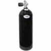 Faber HP40 Steel Tank - Black -Aqua Lung Diving Shop hp40 1 1