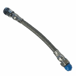 6" Stainless Steel Braided HP Hose