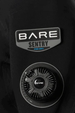 BARE Sentry Pro Dry Drysuit 13 BARE Sentry Pro Dry Drysuit -Aqua Lung Diving Shop sentry tech exhaust valve 1