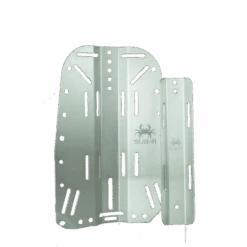 Aluminum Backplate With STA 11 Aluminum Backplate With STA -Aqua Lung Diving Shop silver backplate package