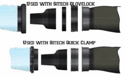 Round Permanent Wrist System - Quick Cuff 7 Round Permanent Wrist System - Quick Cuff -Aqua Lung Diving Shop sitechround2image
