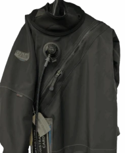 BARE Open Box X-Mission Evolution Drysuit - Black XLS -Aqua Lung Diving Shop x mission ob front 1