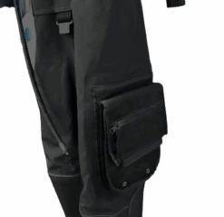 BARE Open Box X-Mission Evolution Drysuit - Black XLS -Aqua Lung Diving Shop x mission ob pock 2