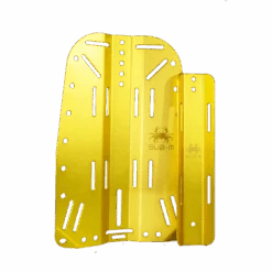 Aluminum Backplate With STA 13 Aluminum Backplate With STA -Aqua Lung Diving Shop yellow backplate package